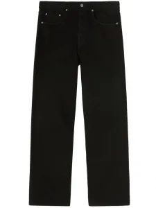 Джинсы с вышитым логотипом PALM ANGELS, черный
