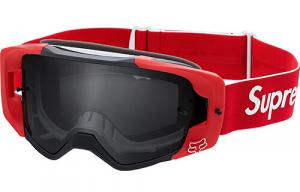 Очки лыжные Supreme, черный / красный