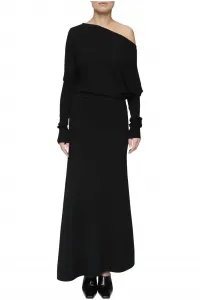 Платье-макси Liv черного цвета A.L.C.