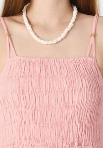 Повседневное платье VMCAMMI SINGLET SMOCK DRESS Vero Moda, абрикос