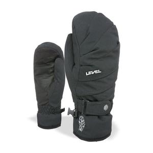 Водонепроницаемые лыжные перчатки Level, черный