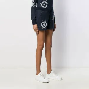 THOM BROWNE Шорты Casual Women's Blue Moderate