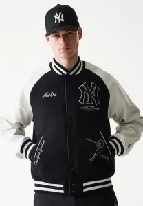 Куртка-Бомбер в университетском стиле New Era, New York Yankees Blk