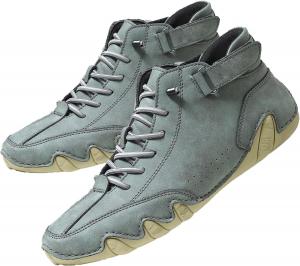 Ортопедические кроссовки для мужчин и женщин, водонепроницаемые и дышащие, высокие короткие ботинки для хайкинга, кемпинга и вождения, всесезонные высокие Ermopatry, темно-зеленый