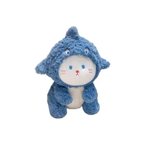 Акула котенок плюшевая кукла высота 37см/47см Pissie