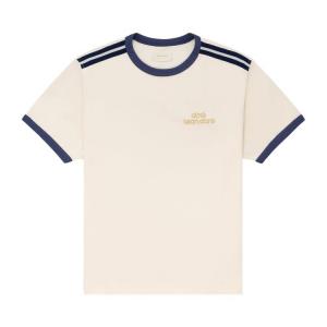 Футболка Aimé Leon Dore Retro Ringer Tee, кремовый