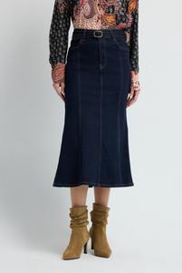 Юбка adL A-line skirt, Navy Blue/Dark Blue