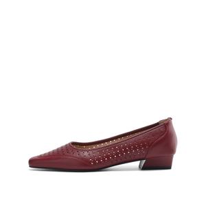 Повседневные однобортные туфли женские Rosa Bianca, Beige (Sheepskin Lining)