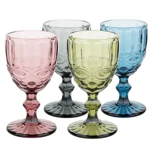 Бокалы для вина (4 шт.) Savoy тип 3 240 мл - сочетание цветов Kondela