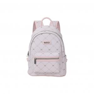 WARRIOR Рюкзак PVC Regular женский розовый белый