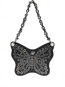 Сумка на плечо в форме бабочки BLUMARINE, черный