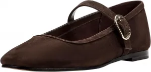 Балетки Marc Fisher LTD Womens Garissa, темно-коричневый