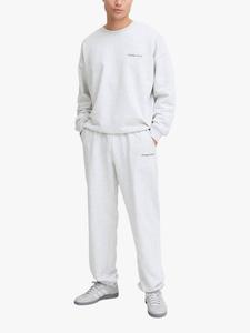 Джоггеры Sander из хлопкового микса The Jogg Concept, Grey Melange