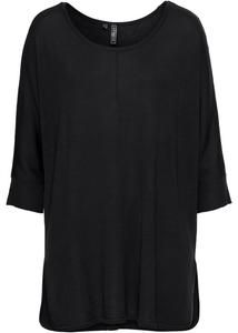 Вязаный свитер с рукавами 3/4 Rainbow, черный