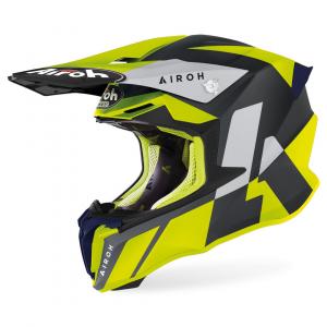 Мотокроссовый шлем Airoh twist 2.0 lift, Black/Yellow