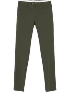 Зауженные брюки PT Torino, зеленый