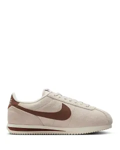 Женские кожаные кроссовки Cortez Nike, бежевый