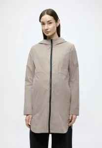 Mlkatarina l/s 3in1 coat noos light jacket Mamalicious, Moon Rock Detail:Zipper Is Black