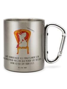 Кружка Король единорогов с надписью в серебре Mr. & Mrs. Panda