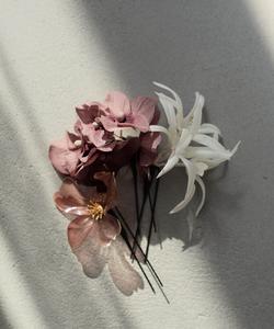 Аксессуар для волос Utatane, цвет Coral Pink