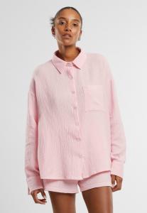 Блуза Urban Classics Button-down blouse, Blushedrose/Light Pink