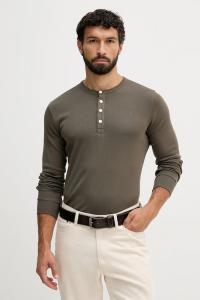 Хлопковый лонгслив Lindbergh, зеленый