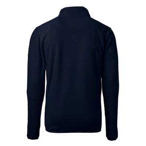 Мужская флисовая куртка Cascade Eco Sherpa с застежкой на четверть Cutter & Buck, темно-синий