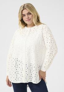Блуза SALINA Kaffe Curve, кремовый