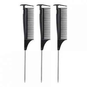 Red by Kiss Axe Расческа для хвоста с пробором, уменьшающая вьющиеся волосы, термостойкая