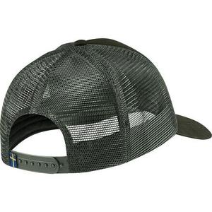 Логотип Лангтрадаркепс 1960 года Fjallraven, темно-зеленый