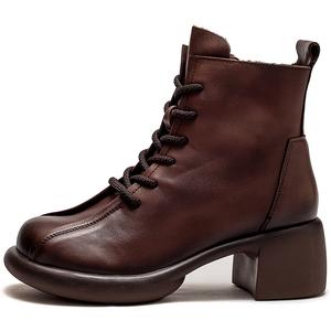 Jay Ботильоны женские, черно-коричневые