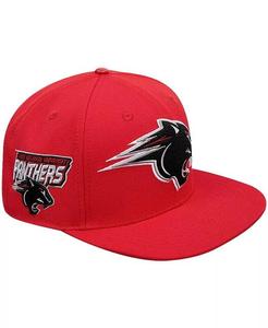 Мужская красная кепка-талисман Clark Atlanta University Panthers Evergreen Snapback Pro Standard