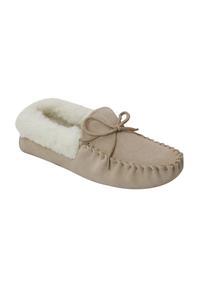 Мокасины на шерстяной подкладке с мягкой подошвой Eastern Counties Leather, коричневый