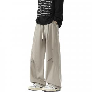 Хлопковые брюки Unisex утепленные прямого кроя WARRIOR, оранжевый (regular)