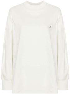 The Attico футболка с логотипом, зеленый