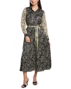 YAL New York платье-рубашка с принтом, мультиколор