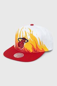Хлопковая бейсболка Mitchell & Ness MIAMI HEAT Mitchell&Ness, белый