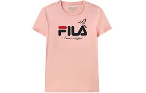 Футболка женская розовая Fila