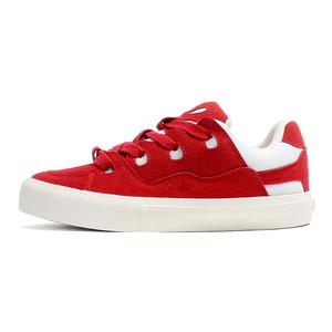 Seasonal products Износостойкие дышащие низкие скейтбордские кроссовки унисекс красные, цвет Red