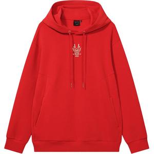 SPYDER Унисекс-худи красного цвета