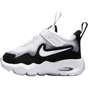 Nike Низкие детские ботинки black/white для малышей