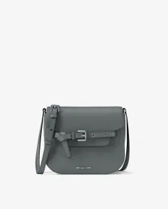 Женская сумка через плечо Emilia небольшого размера из зернистой кожи Michael Michael Kors, серый