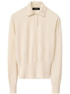 Fabiana Filippi рубашка поло тонкой вязки, нейтральный цвет