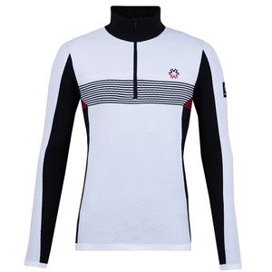 Мужской свитер Newland Jupiter с застежкой-молнией до середины груди, Black/White