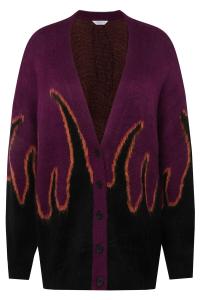 Толстовка Studio Untold Strickjacke, цвет traube