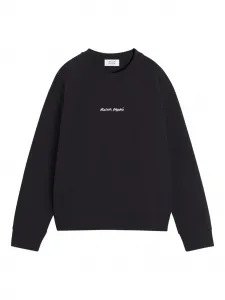 Вышитая толстовка реглан Maison Kitsuné, черный