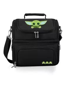Сумка-Холодильник для обеда "Мандалорец-ребенок" Пранзо Oniva, black