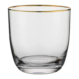 Золотой стакан для воды Filo El Corte Inglés, стекло
