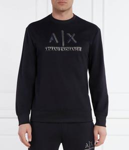 Толстовка мужская Armani Exchange с логотипом, черный