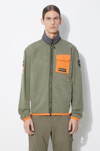 Хлопковая толстовка B-Tepees Fz Napapijri, зеленый